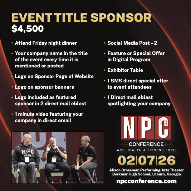 NPC Conf title sponsor pkg