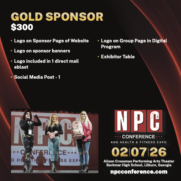 NPC Conf Gold sponsor pkg